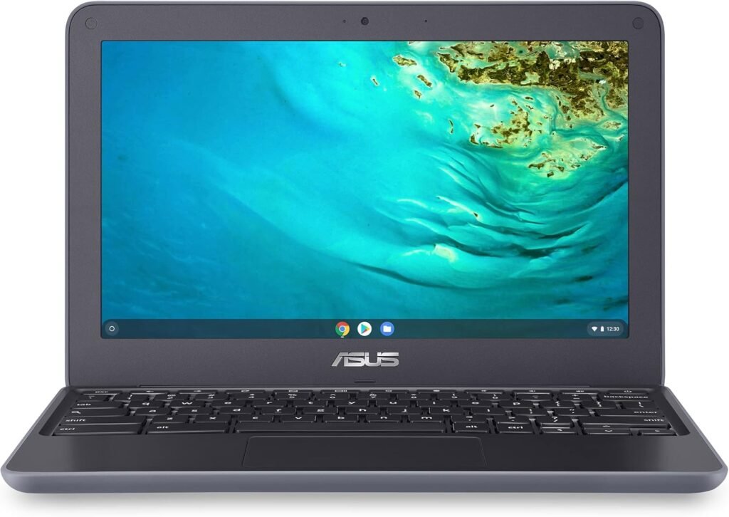 ASUS Chromebook CM14 Laptop, 14 HD Anti-Glare Display (1366x768), MediaTek Kompanio 520, 4GB RAM, 64GB eMMC, ChromeOS, Gray, CM1402CM2A-DS44, Gravity Grey