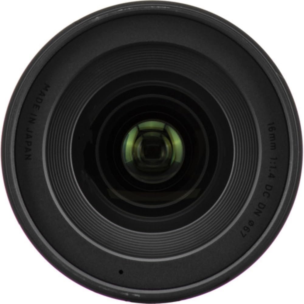 Sigma 16mm f/1.4 DC DN Contemporary Lens for Sony E (402965) Black