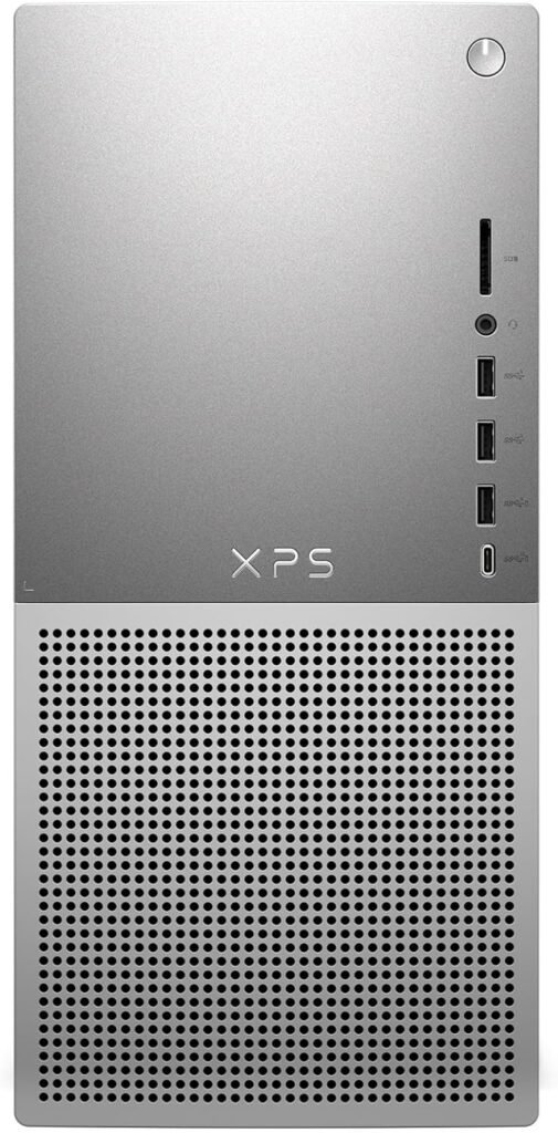 Dell XPS 8960 Desktop - 14th Generation Intel Core i9-14900K Processor, 32GB DDR5 RAM, 2TB SSD, NVIDIA GeForce RTX 4070 12GB GDDR6X Graphics, Windows 11 Pro, Onsite  Migrate Service - Platinum Silver