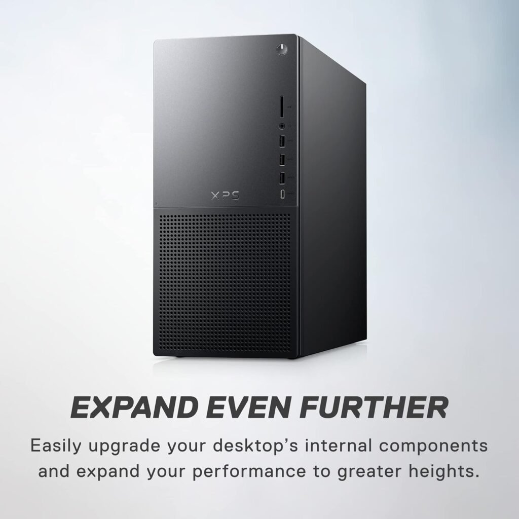 Dell XPS 8960 Desktop Intel Core i9-13900K, 32 GB DDR5 RAM, 1 TB SSD, NVIDIA GeForce RTX 4070 12 GB GDDR6X, Windows 11 Pro, 1-Year Premium Support + 6-Months Dell Migrate - Black