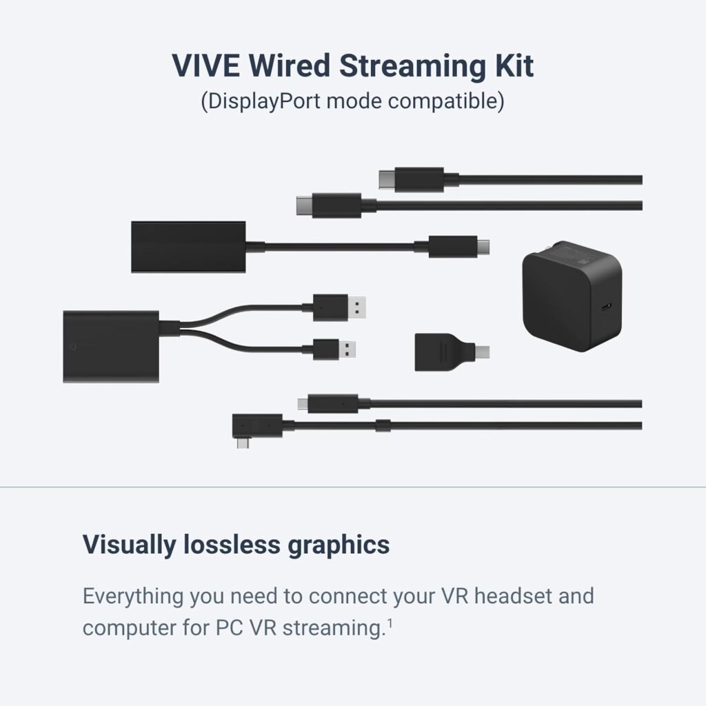 HTC Vive Focus Vision — Mixed Reality and PC VR Headset + Controllers — Consumer Edition