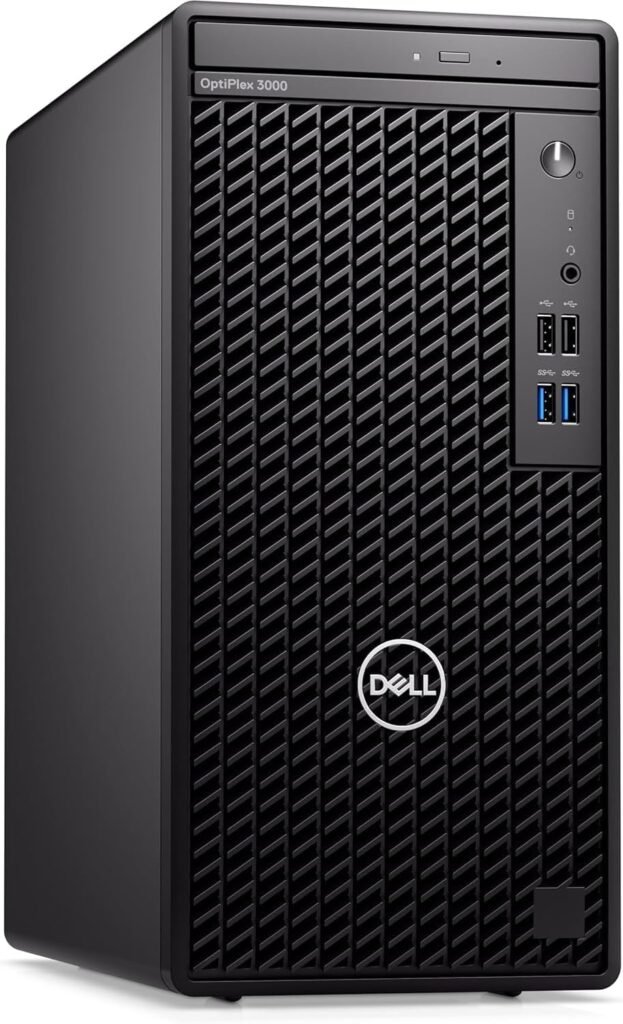 DELL Optiplex 3000 Tower Business Desktop Computer | 12th Gen Intel Core i5-12500 Processor | 32GB RAM | 1TB SSD | WiFi | DVD-RW | HDMI | Display Port(Support 4K) | Windows 11 Pro