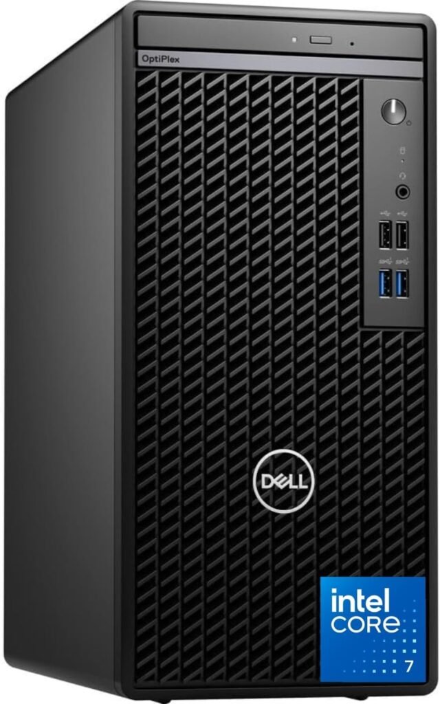 Dell Optiplex 7010 Tower Business Desktop, 13th Gen Intel i7-13700 Processor (16-Cores), 32GB RAM, 1TB PCIe SSD, DVD-RW, DP Port, HDMI, Wi-Fi + Bluetooth, Windows 11 Pro