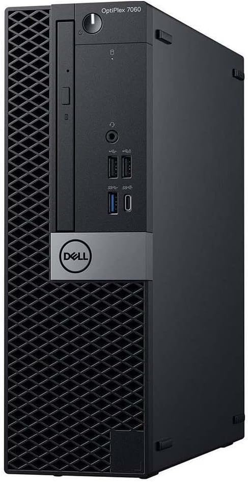 Dell Optiplex 7060 SFF Desktop Computer PC | Intel 8th Gen i7-8700 (6 Core) | 32GB DDR4 Ram 512GB NVMe M.2 SSD | Built-in WiFi  Bluetooth | Windows 11 Pro | Wireless Keyboard  Mouse(Renewed)