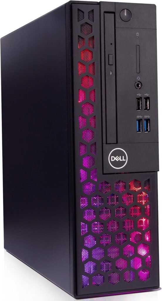 DELL Optiplex 7060 SFF Desktop Computer PC | Intel 8th Gen i7-8700 (6 Core) | 32GB DDR4 Ram New 1TB NVMe M.2 SSD | Built-in WiFi  Bluetooth | Windows 11 Pro | Wireless Keyboard  Mouse (Renewed)