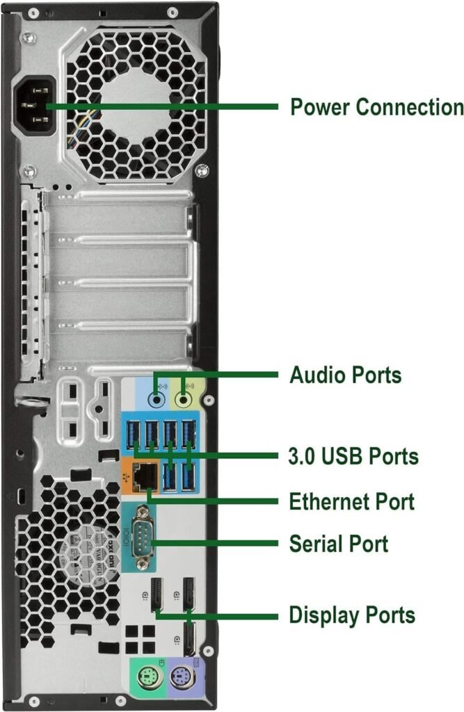 HP Z240 SFF Workstation Desktop Computer, Intel Core i7-6700 3.40GHz, 32GB DDR4 RAM 512GB SSD, HDMI, WiFi, Bluetooth, KeyboardMouse, Windows 10 Pro (Renewed)