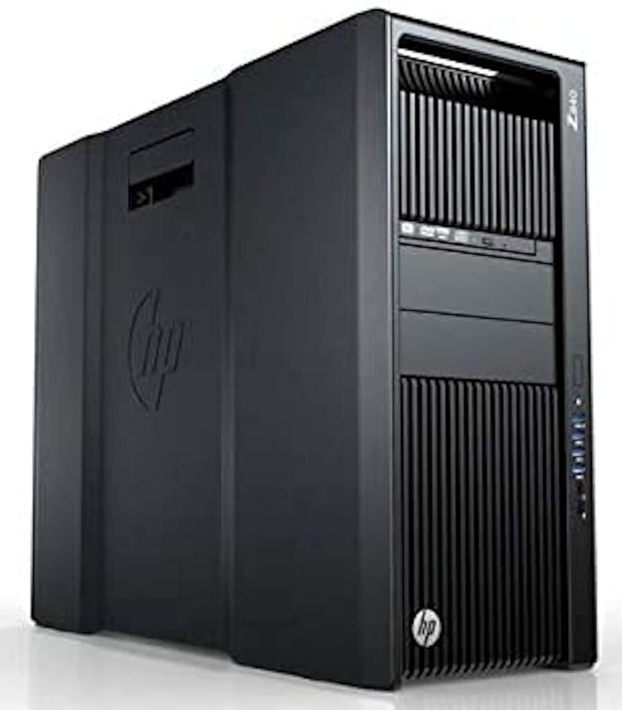 HP Z840 Workstation, 2X Intel Xeon E5-2678 v3 up to 3.1GHz (24 Cores Total), 128GB DDR4, 4X 1TB SSD, Quadro M4000 8GB (4X Display Ports), USB 3.0, Windows 10 Professional 64-bit (Renewed)