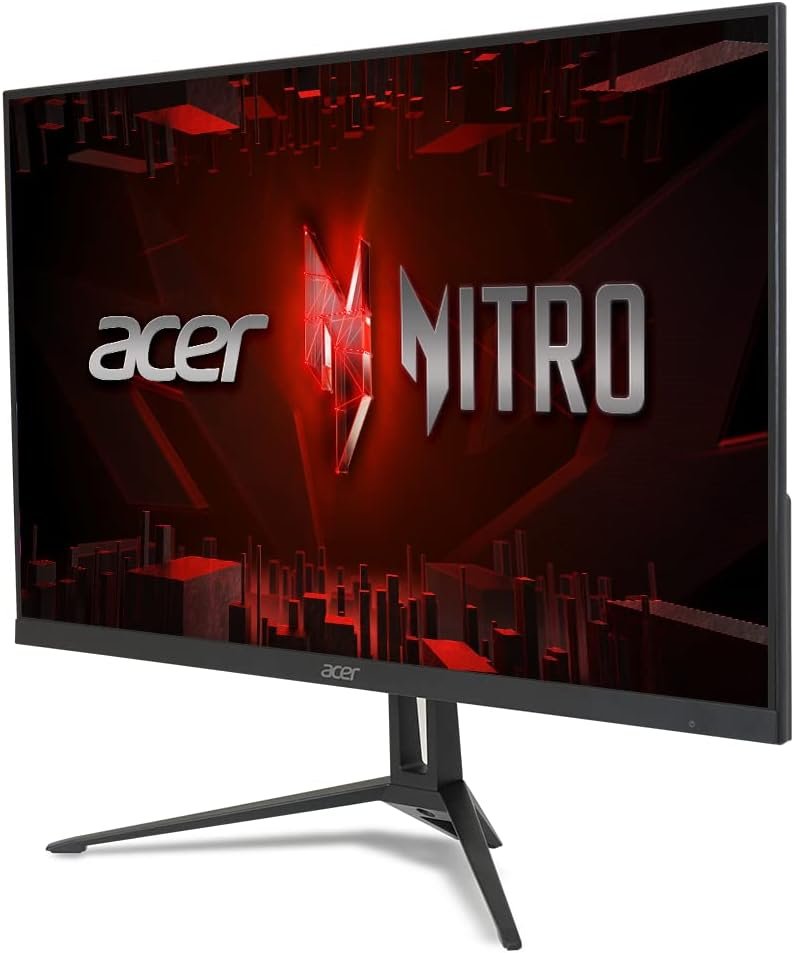 Acer Nitro 27 WQHD 2560 x 1440 PC Gaming Monitor | AMD FreeSync Premium | Up to 240Hz Refresh | Up to 0.5ms HDR350 | DCI-P3 90% | 1 x Display Port 1.4  2 x HDMI 2.1 | KG271U Xbmiipx