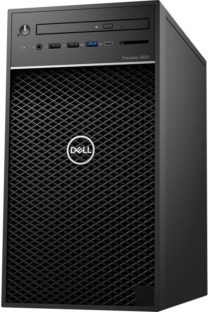 Dell Precision 3630 Desktop Workstation with Intel Core i7-8700 Hexa-core 3.2 GHz, 16GB RAM, 256GB SSD (Renewed)