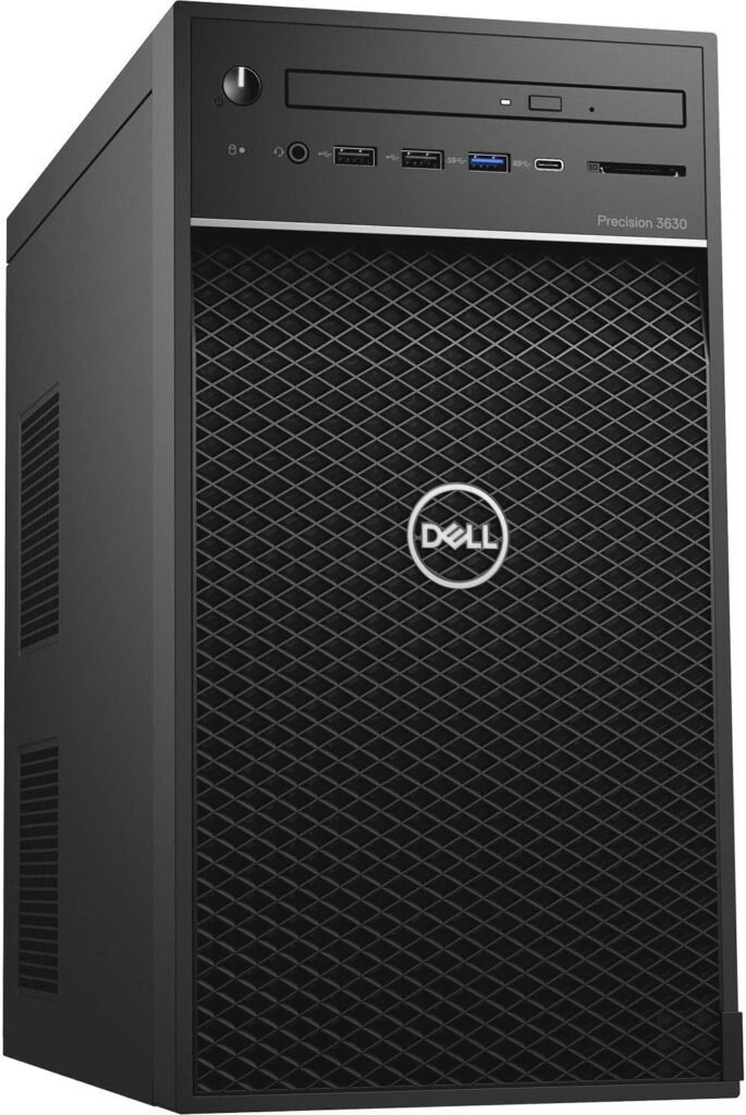 Dell Precision 3630 Desktop Workstation with Intel Core i7-8700 Hexa-core 3.2 GHz, 16GB RAM, 256GB SSD (Renewed)