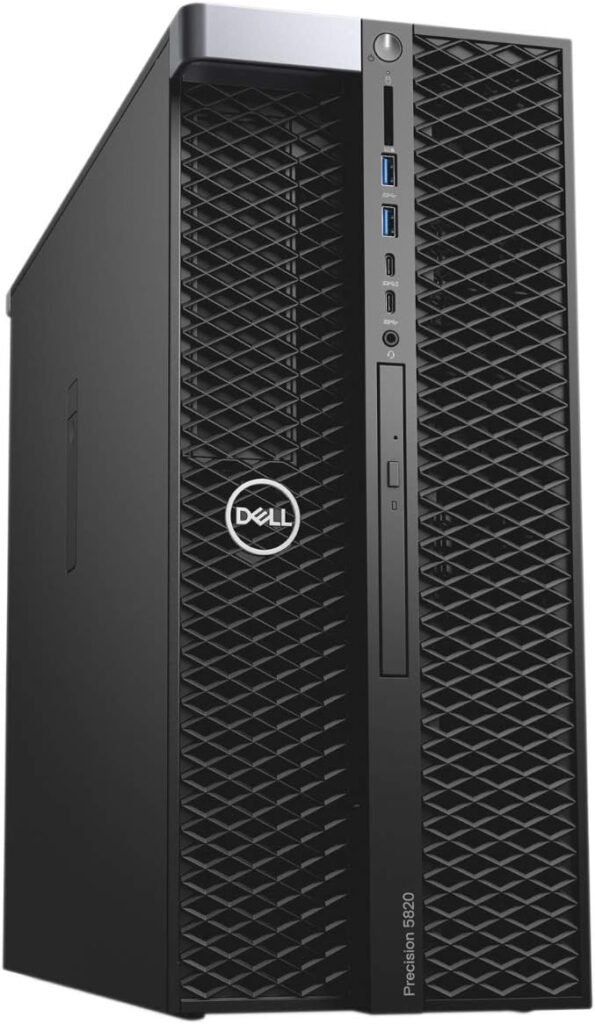 Dell Precision 5820 Tower Workstation, Intel Xeon W-2133 6-Core 3.6GHz, 64GB RAM, 512GB M.2 NVMe PCIe SSD + 2TB HDD, Nvidia Quadro M4000 8GB, Windows 10 Pro 64-bit