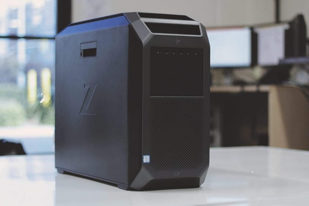 HP Z8 G4 Workstation, VR CG 4K 8K, 2X Intel Xeon Gold 6143 (36-Cores) up to 4.0GHz, 256GB DDR4, 2X 1TB NVME M.2 Turbo Drive + 4X 1TB SSD’s, 2X Quadro P5000 16GB, USB 3.1, Windows 11 Pro (Renewed)