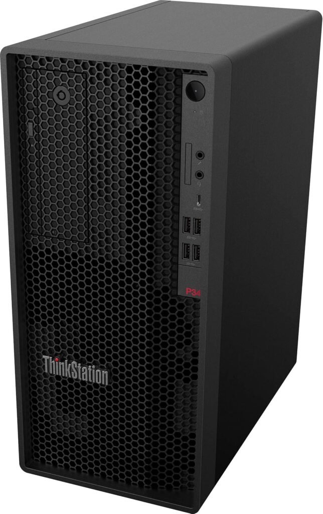 Lenovo ThinkStation P340 Tower Workstation, Intel Core i9-10900 up to 5.20 GHz (10 Core/20 Threads), 32GB DDR4 RAM, 1TB NVMe PCIe M.2 SSD, Intel UHD Graphics 630, Windows 11 Pro 64-bit (Renewed)