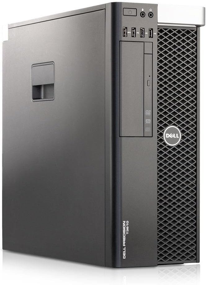 Dell Precision T3610 Tower Workstation, Intel Xeon E5-1620 v2 3.70 GHz, 16GB RAM, 500GB HDD, Quadro K600 1GB, Windows 10 Pro