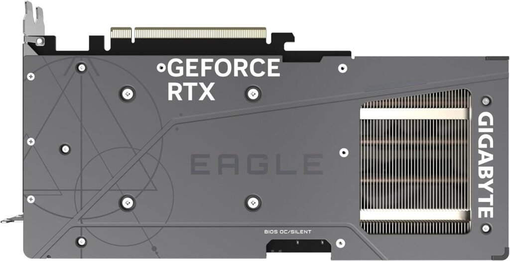 GIGABYTE GeForce RTX 4070 Super Eagle OC 12G Graphics Card, 3X WINDFORCE Fans, 12GB 192-bit GDDR6X, GV-N407SEAGLE OC-12GD​ Video Card