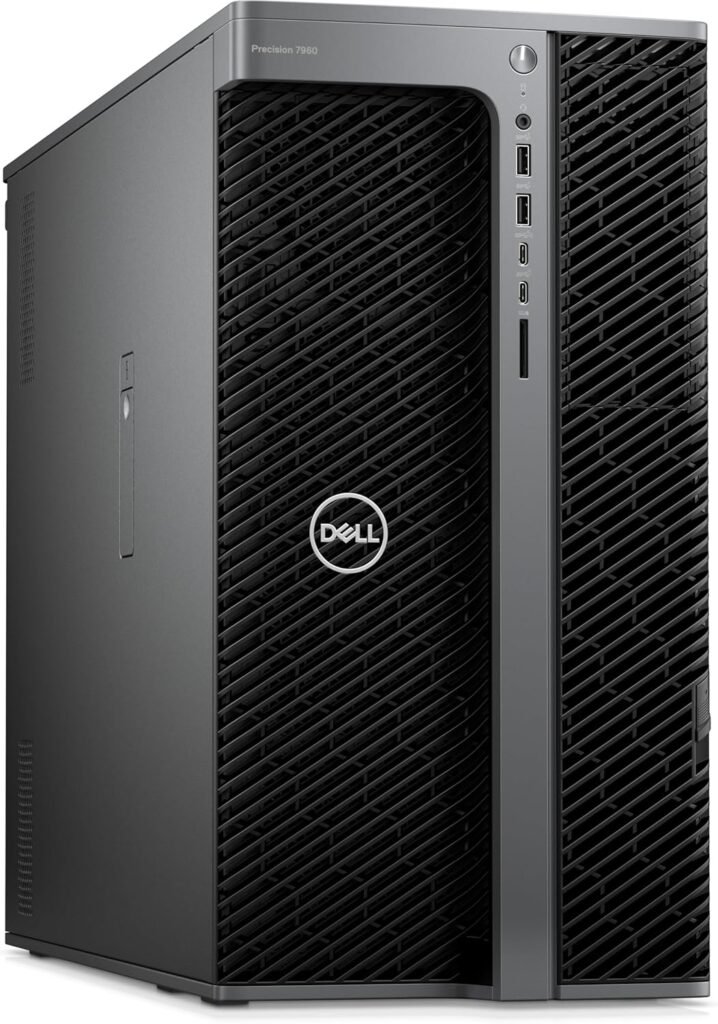 Dell Precision 7960 Workstation Desktop (2023) | Xeon Platinum - 8462Y+ - 92TB SSD + 2TB SSD Hard Drive - 512GB RAM | 32 cores @ 4.10 GHz Win 11 Pro Black (Renewed)