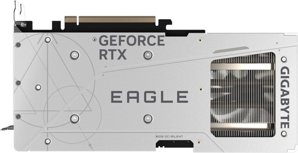GIGABYTE GeForce RTX 4070 Super Eagle OC ICE 12G Graphics Card, 3X WINDFORCE Fans, 12GB 192-bit GDDR6X, GV-N407SEAGLEOC ICE-12GD Video Card