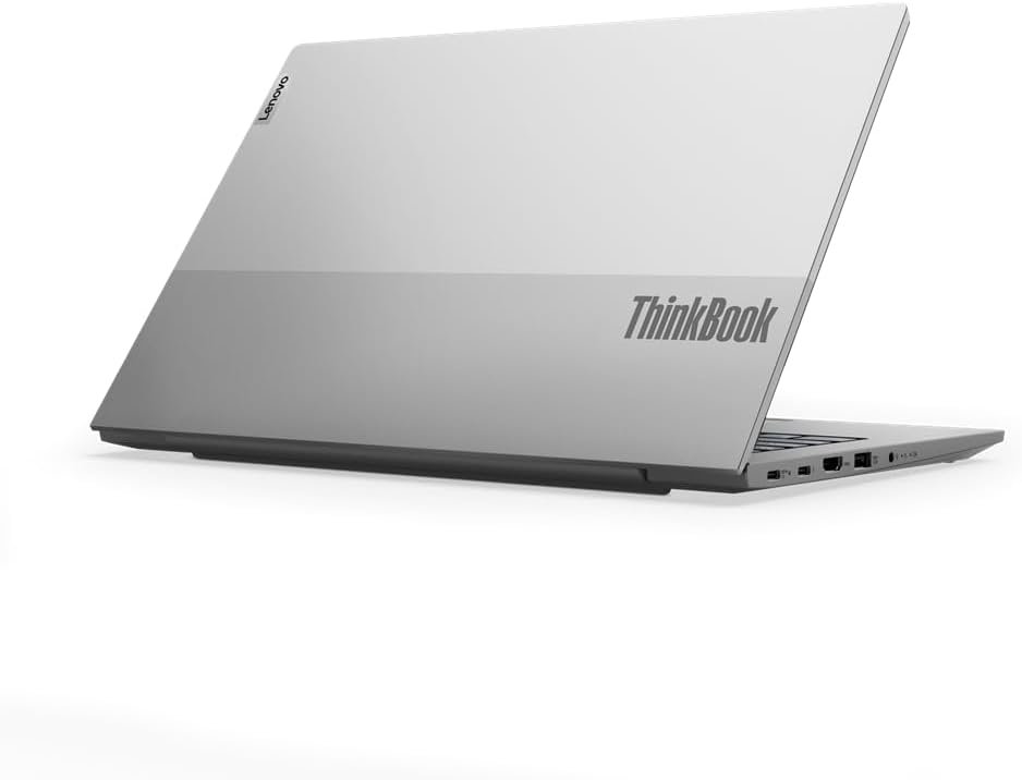 Lenovo ThinkBook 14 Business Laptop (14 FHD Anti-Glare, Intel 10-Core i5-1235U, 16GB RAM, 512GB PCIe SSD), Fingerprint Reader, Ethernet(RJ-45), Webcam, Windows 11 Pro w / AI Copilot, Grey