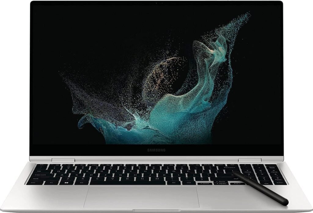 Samsung Galaxy Book2 Pro 360 2-in-1 Laptop for Creator, Photographer, Designer (15.6 FHD Touchscreen, Intel Core i7-1260P, 16GB RAM, 1TB SSD, Pen) Backlit, Fingerprint, IST Hub, Win 11 Home, NP950QED