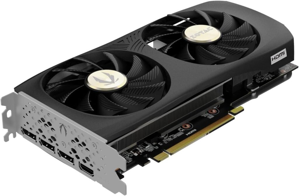 ZOTAC Gaming GeForce RTX 4070 Super Twin Edge OC DLSS 3 12GB GDDR6X 192-bit 21 Gbps PCIE 4.0 Compact Gaming Graphics Card, IceStorm 2.0 Advanced Cooling, Spectra RGB Lighting, ZT-D40720H-10M