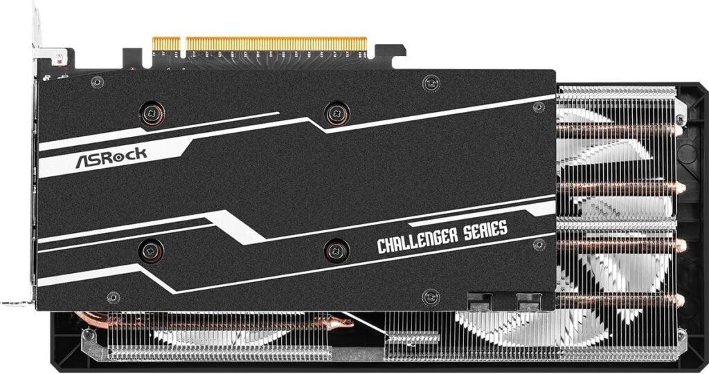 ASRock Intel Arc A770 Graphics Phantom Gaming 16G OC 2200 MHz 17.5 Gbps 256-bit GDDR6 7680x4320 DisplayPort HDMI 0dB Silent Cooling Video Card