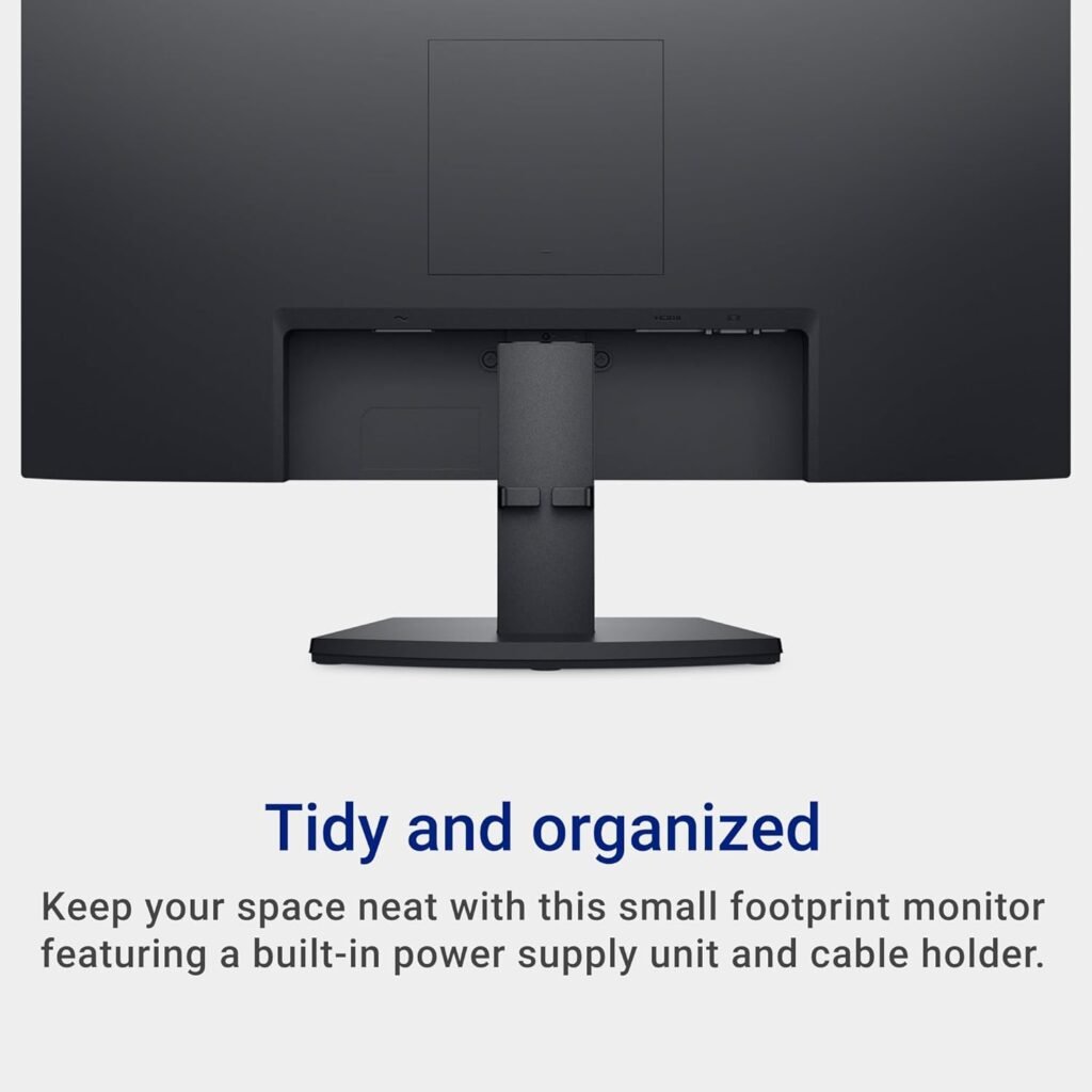 Dell 24 SE2425H Monitor - 23.8-Inch Full HD (1920x1080), VA Panel, 5ms Response Time, Tilt, Certified by TÜV Rheinland for 3-Star Eye Comfort - Black