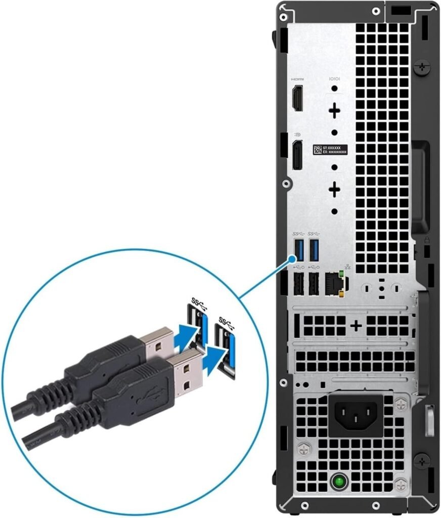 Dell OptiPlex 3000 Desktop Computer - Intel Core i5 12th Gen i5-12500 Hexa-core (6 Core) 3 GHz - 16 GB RAM DDR4 SDRAM - 512 GB M.2 PCI Express NVMe 3.0 x4 SSD - Small Form Factor - Black