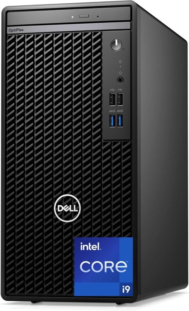Dell Optiplex 7010 Tower Business Desktop, Intel i9-12900K Processor (up to 5.0 GHz), Intel UHD 770 Graphics, 64GB RAM, 2TB PCIe SSD, DVD-RW, DP Port, HDMI, Wi-Fi + Bluetooth, Windows 11 Pro