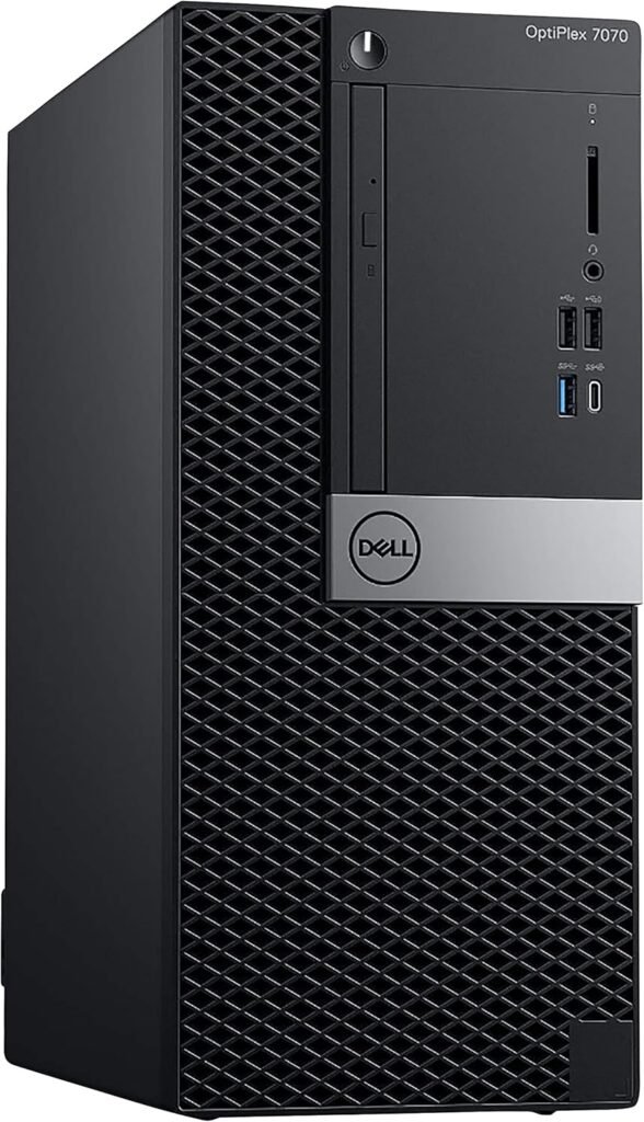 Dell Workstation Desktop Computer - Editing/Design | Nvidia Quadro P620 2GB | Intel i7-9700 | 32GB RAM, 1TB SSD + 4TB HDD | Wi-Fi 5G + BT | Windows 11 Pro (Renewed)
