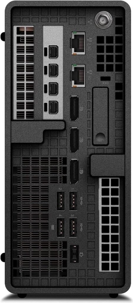 Lenovo ThinkStation P3 SFF Workstation Desktop (Intel 20-Core i7-14700, 32GB RAM, 1TB SSD, NVIDIA T400 4GB) for Engineers, Analysts, Creative Professionals, Wi-Fi, Thunderbolt 4, Ethernet, Win 11 Pro
