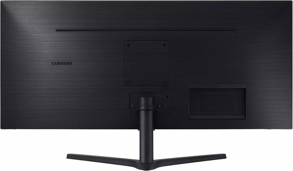 SAMSUNG 34 ViewFinity S50GC Series Ultra-WQHD Monitor, 100Hz, 5ms, HDR10, AMD FreeSync, Eye Care, Borderless Design, PIP, PBP, LS34C502GANXZA, 2023, Black
