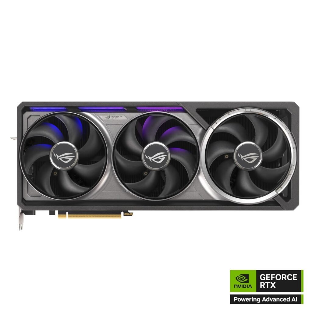 ASUS ROG Astral GeForce RTX™ 5090 OC Edition Gaming Graphics Card (PCIe® 5.0, 32GB GDDR7, HDMI®/DP 2.1, 3.8-Slot, 4-Fan Design, Axial-tech Fans, Patented Vapor Chamber, Phase-Change GPU Thermal pad)