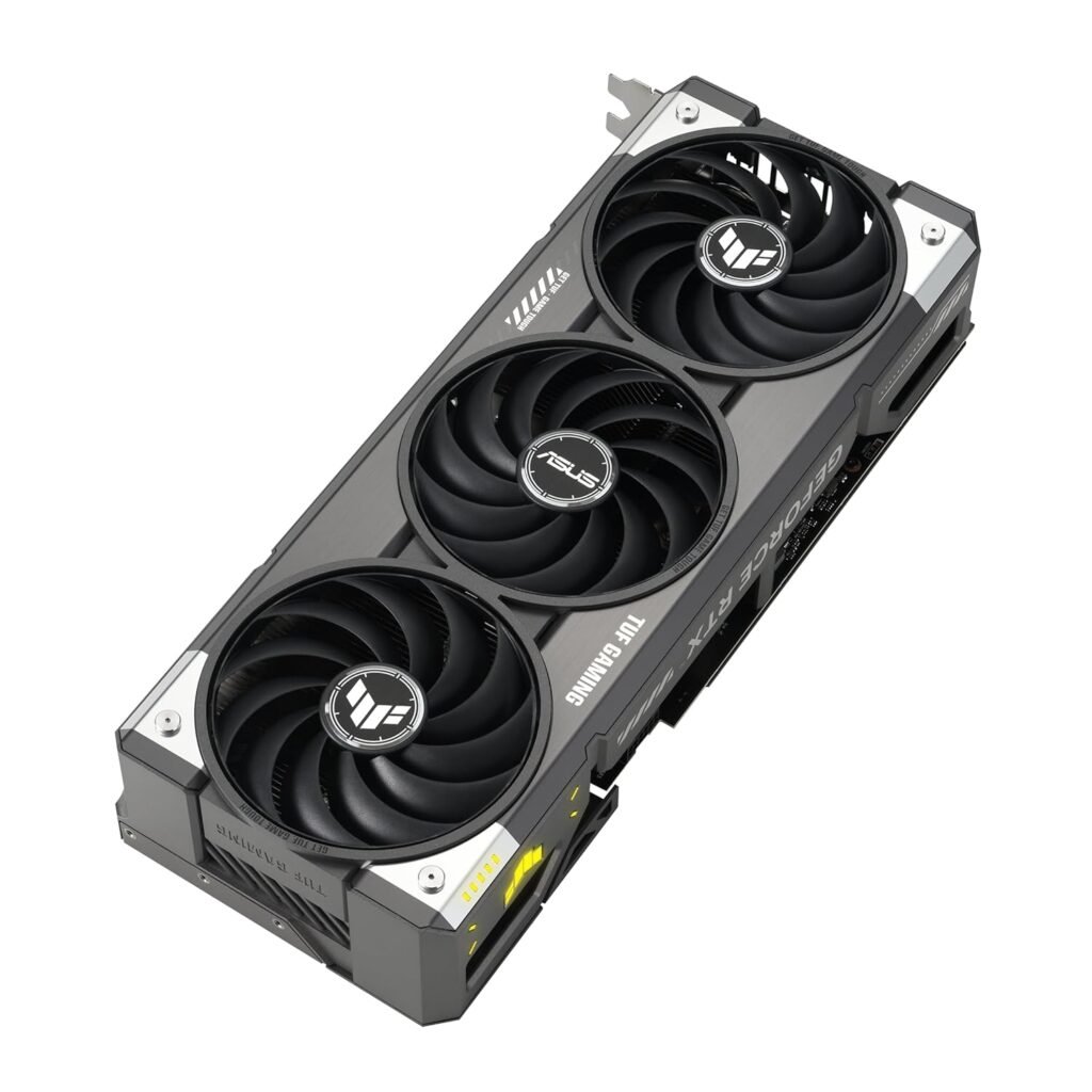 ASUS TUF Gaming GeForce RTX ™ 5070 Ti 16GB GDDR7 OC Edition Gaming Graphics Card (PCIe® 5.0, HDMI®/DP 2.1, 3.125-slot, Military-Grade Components, Protective PCB Coating, axial-tech Fans)