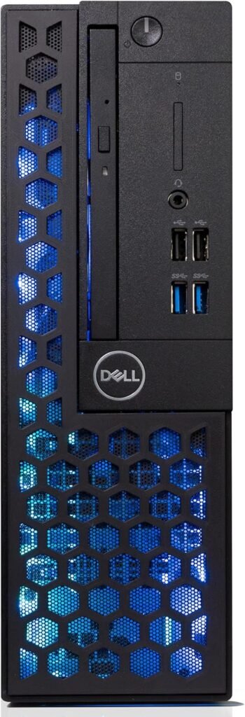 Dell OptiPlex 3060 Desktop Computers Windows 11 Pro Hexa Core i7-8700 Up to 4.60GHz32GB DDR4 1TB M.2 NVMe SSD1TB HDDAX210 Built-in WiFi 6E Small Form Factor PC(Renewed) Black (OptiPlex 3060 SFF)