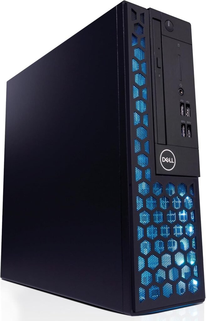 Dell OptiPlex 3060 Desktop Computers Windows 11 Pro Hexa Core i7-8700 Up to 4.60GHz32GB DDR4 1TB M.2 NVMe SSD1TB HDDAX210 Built-in WiFi 6E Small Form Factor PC(Renewed) Black (OptiPlex 3060 SFF)