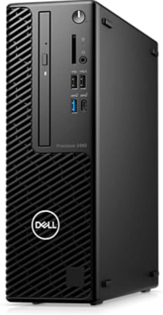 Dell Precision 3460 SFF Workstation Desktop (2022) | Core i7-12700 - 512GB SSD Hard Drive - 16GB RAM | 12 cores @ 4.9 GHz Win 11 Pro Black