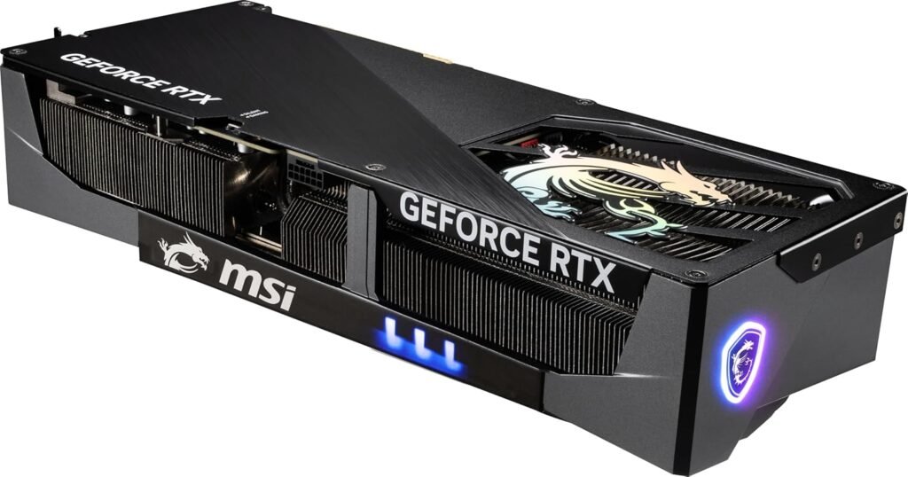 MSI GeForce RTX 5090 32G Gaming Trio OC 32GB GDDR7 (28Gbps/512-bit), PCIe 5, Boost: 2482MHz, HDMI 2.1b, DisplayPort 2.1b