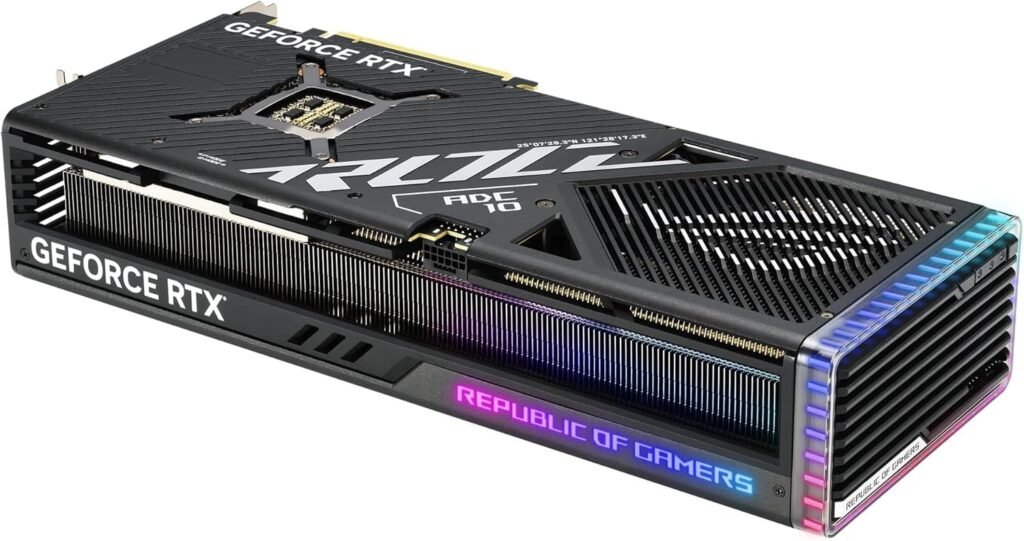 ASUS ROG Strix GeForce RTX 4090 24GB OC Edition Gaming Graphics Card (DLSS 3, PCIe 4.0, 24GB GDDR6X, HDMI 2.1a, DisplayPort 1.4a, ROG-STRIX-RTX4090-O24G-GAMING)