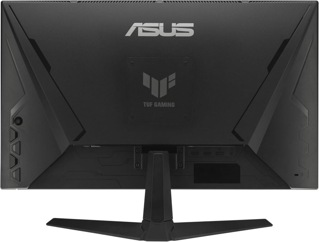 ASUS TUF Gaming 24” 1080P Monitor (VG247Q1A) - Full HD, 165Hz (Supports 144Hz), 1ms, Extreme Low Motion Blur, Adaptive-sync, FreeSync Premium, Shadow Boost, Speakers, Eye Care, HDMI, DisplayPort