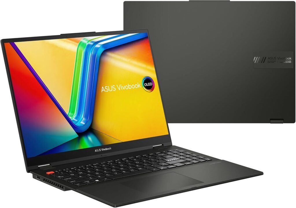 ASUS Vivobook S 16 Flip 2-in-1 Laptop (16 FHD+ Touchscreen, Intel 14-Core i9-13900H, 40GB RAM, 2TB SSD) for Creator, Photographer, Designer, Backlit Keyboard, 1080p IR Webcam, Win 11 Pro w/Copilot