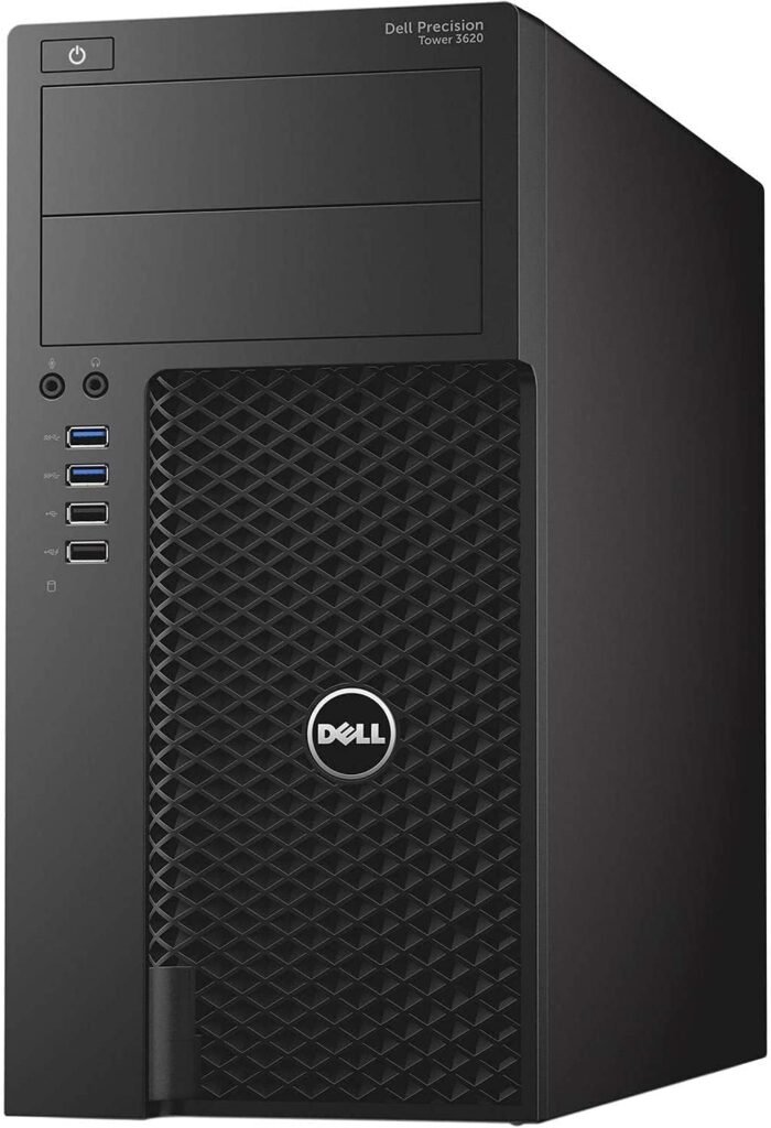 Dell Precision 3620 Mini Tower Business Desktop Computer, Core i5-6500, 16GB RAM, 512GB SSD, Mouse, Keyboard, WiFi, Windows 10 Pro (Renewed)