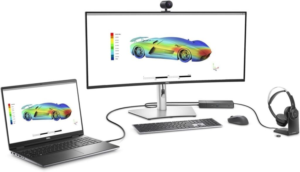 Dell Precision 7000 7670 Mobile Workstation (RTX A3000 12GB GPU, 16 FHD+, Intel 16-Core i7-12850HX, 64GB RAM, 1TB SSD)