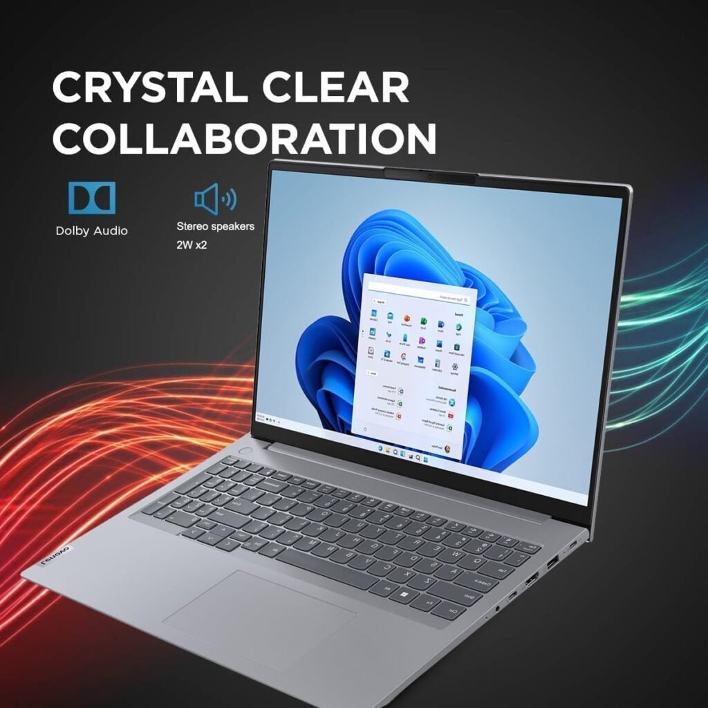 Lenovo ThinkBook 16 Gen 6 Business Laptop (16 FHD+ Touchscreen, Intel 8-Core i5-13420H ( i7-1255U), 32GB DDR5 RAM, 1TB SSD), Thunderbolt 4, Ethernet, Wi-Fi 6, Webcam, Win 11 Pro w/ Copilot, Grey