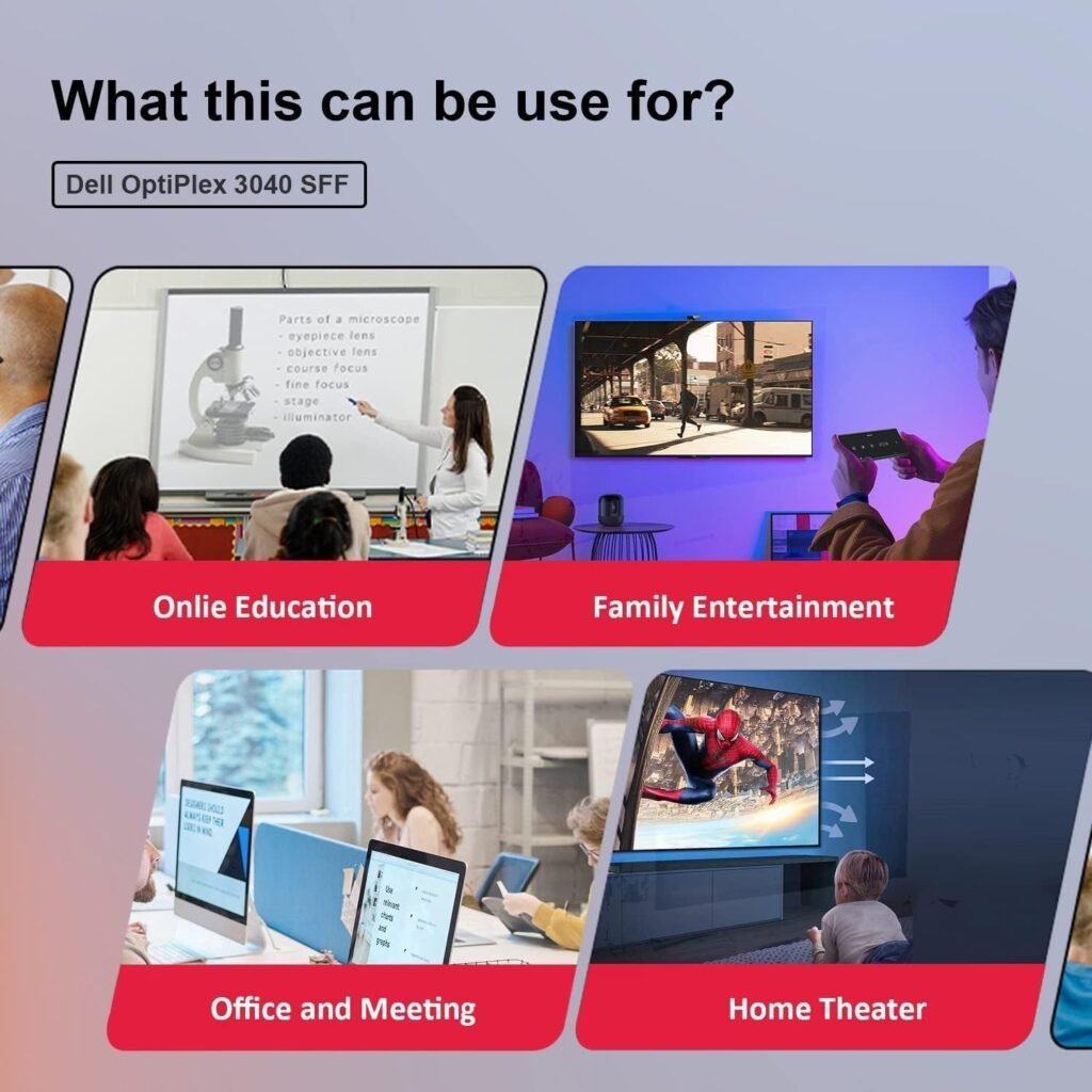 Lenovo ThinkCentre M900 SFF Desktop Computer, Intel Core i7-6700 Upto 4.0GHz, 32GB RAM, 1TB SSD, 4K 2-Monitor Support DisplayPort, HDMI, DVD-RW, AC Wi-Fi, Bluetooth, TDL - Windows 10 Pro (RENEWED)