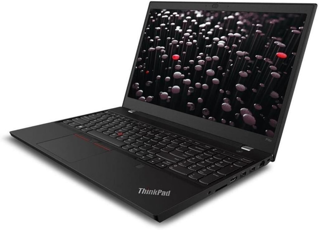 Lenovo ThinkPad P15v Gen 3 Mobile Workstation (15.6 FHD IPS, 14-Core i7-12700H, 32GB DDR5 RAM, 1TB SSD, Quadro T1200) Laptop for Engineer, Designer, Fingerprint, Win 11 Pro w / AI Copilot, Black