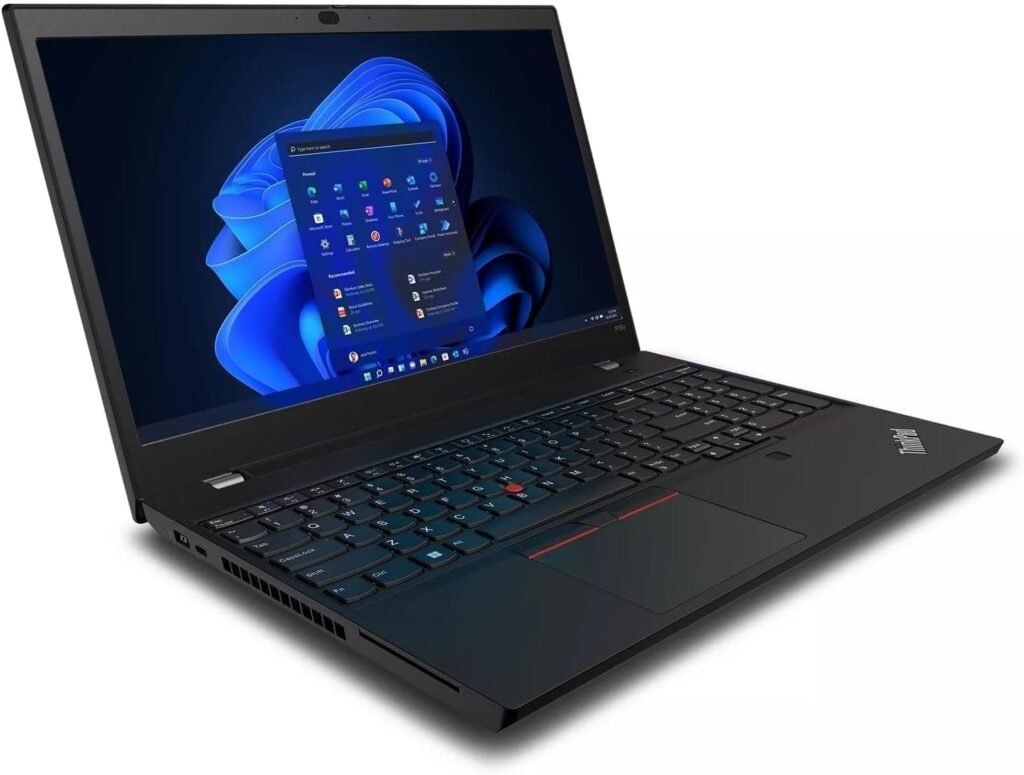 Lenovo ThinkPad P15v Gen 3 Mobile Workstation (15.6 FHD IPS, 14-Core i7-12700H, 32GB DDR5 RAM, 1TB SSD, Quadro T1200) Laptop for Engineer, Designer, Fingerprint, Win 11 Pro w / AI Copilot, Black