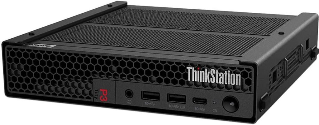 Lenovo ThinkStation P3 30H0006TUS Workstation - 1 Core i9 14th Gen i9-14900 - vPro Technology - 32 GB - 1 TB SSD - Tiny - Black