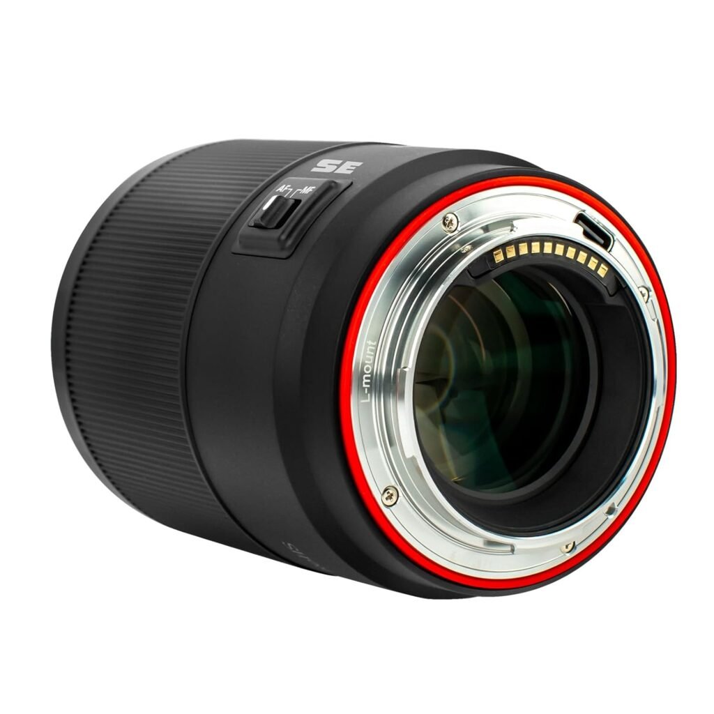Meike 50mm F1.8 Auto Focus STM Stepping Motor Full Frame Portrait Lens Compatible with Panasonic Lumix Sigma Leica L-Mount Cameras S1H S1 S5 S5 Mark II S1R S9 SL SL2 FP FPL SL3
