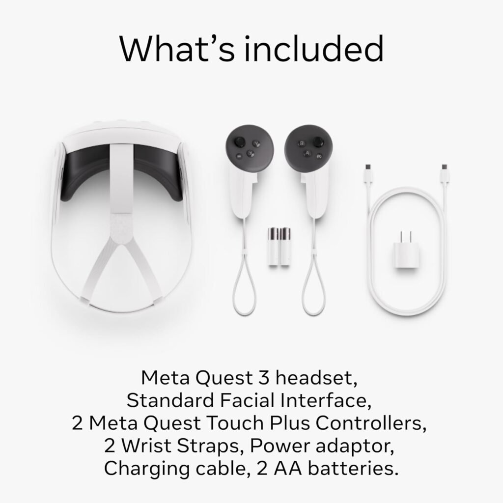 Meta Quest 3 512GB— Breakthrough Mixed Reality — Powerful Performance (Renewed Premium)