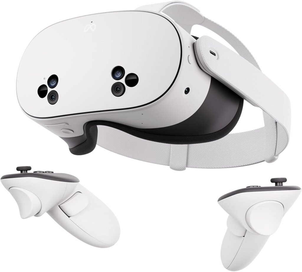 Meta Quest 3S 128GB — Dive into Mixed Reality — Unreal Experiences — All-in-One Headset (Renewed Premium)